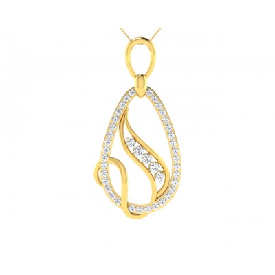 Lyra Diamond Pendant